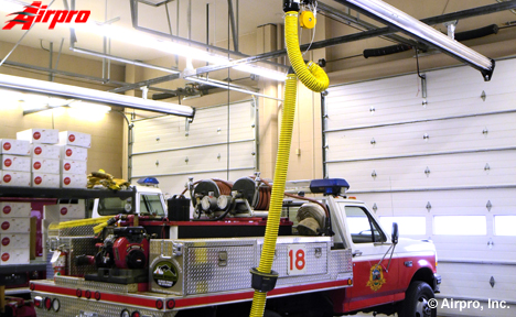 Brush Truck Exhaust Removal