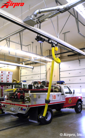 Brush Truck Exhaust Removal