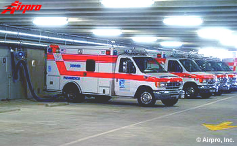 EMS Ambulance Fleet Facility Ventilation
