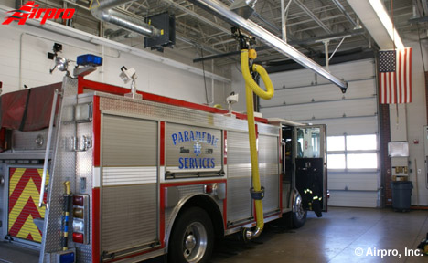 Straight Rail Paramedic Vehicle Engine Exhaust System