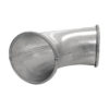 Pressed Galvanized Steel Ducting Elbow, stitch welded