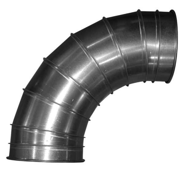 QF Elbow 45 Degree Galvanized Steel Pressed